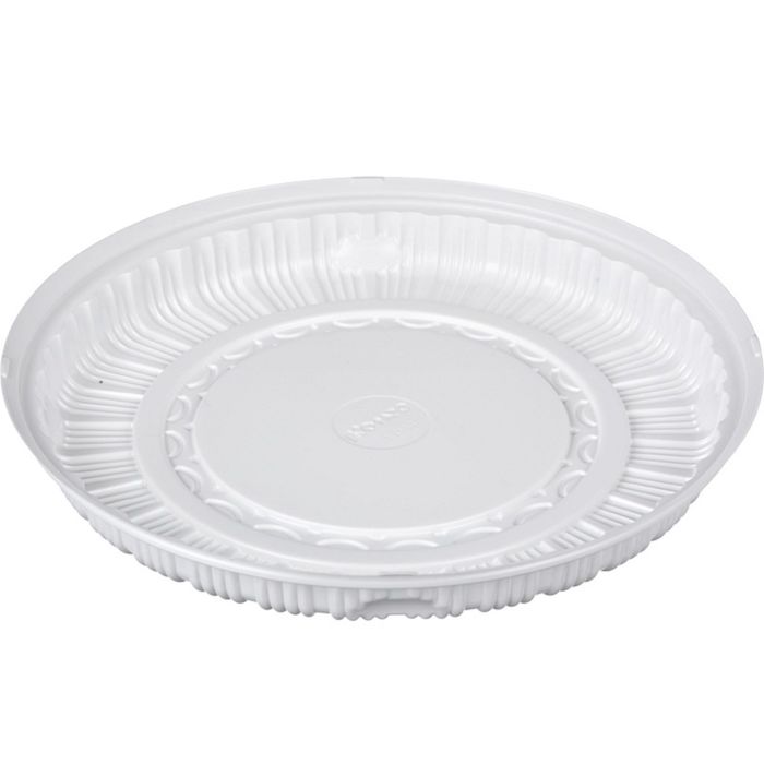 Контейнер для торта Т-265Д, круглый, белый, 26х26х2,1 см