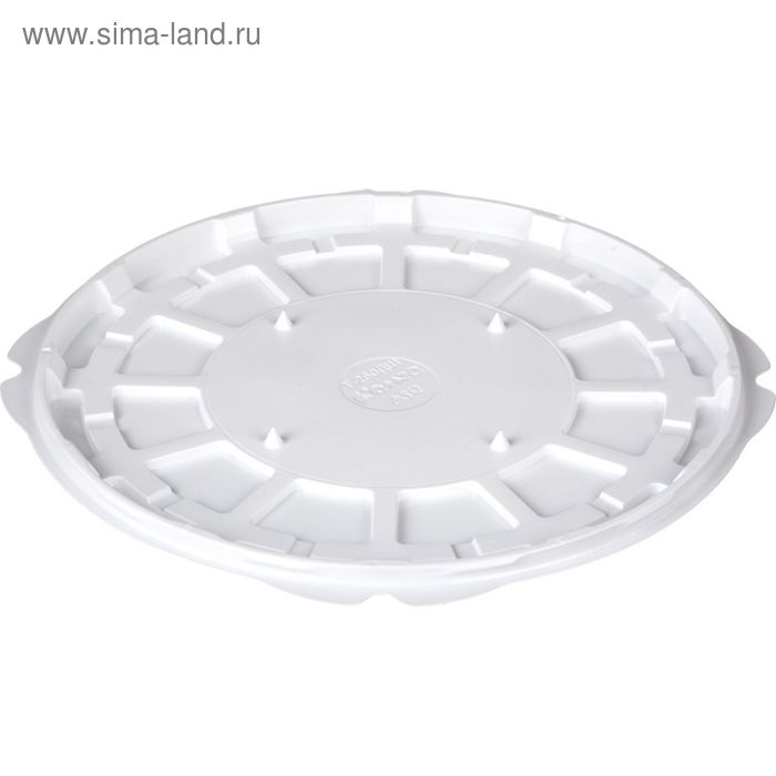 

Контейнер для торта Т-260ДШ, круглый, цвет белый, размер 26,1 х 26,1 х 1 см
