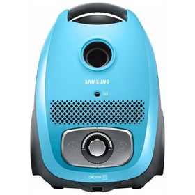 

Пылесос Samsung VC24JVNJGBJ, 2400/440 Вт, 3 л, голубой