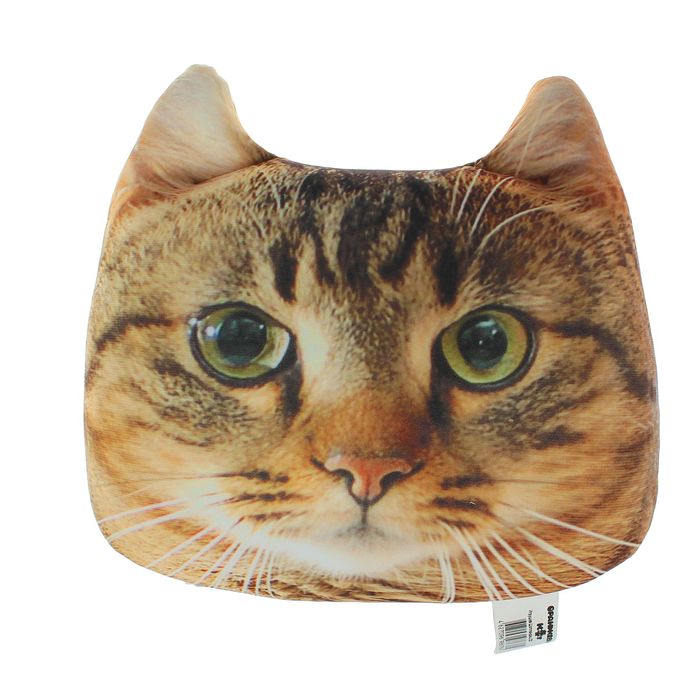 Мягкая игрушка-подушка антистресс "Рыжий котик"