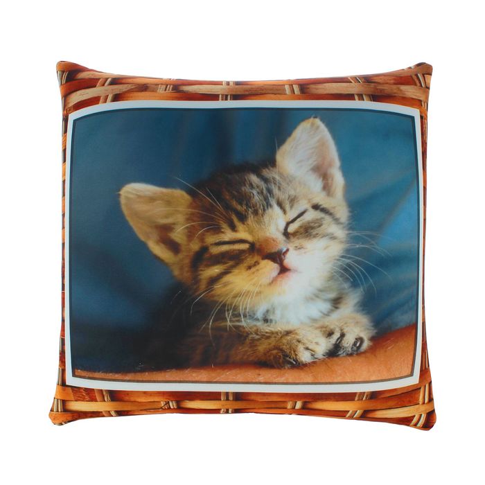 Мягкая игрушка-подушка антистресс "Котеночек"