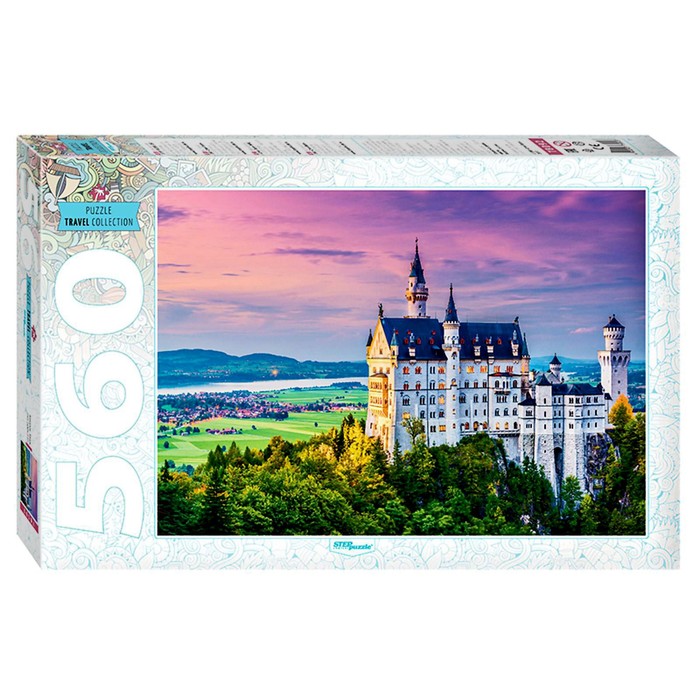 Пазлы "Бавария. Замок", 560 элементов