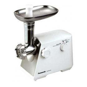 

Мясорубка Panasonic MK-MG1510WTQ, 1500 Вт, 3 диска, 1.5 кг/мин, бело-серебристая