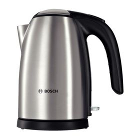 

Чайник электрический Bosch TWK7801, металл, 1.7 л, 2200 Вт, серебристый