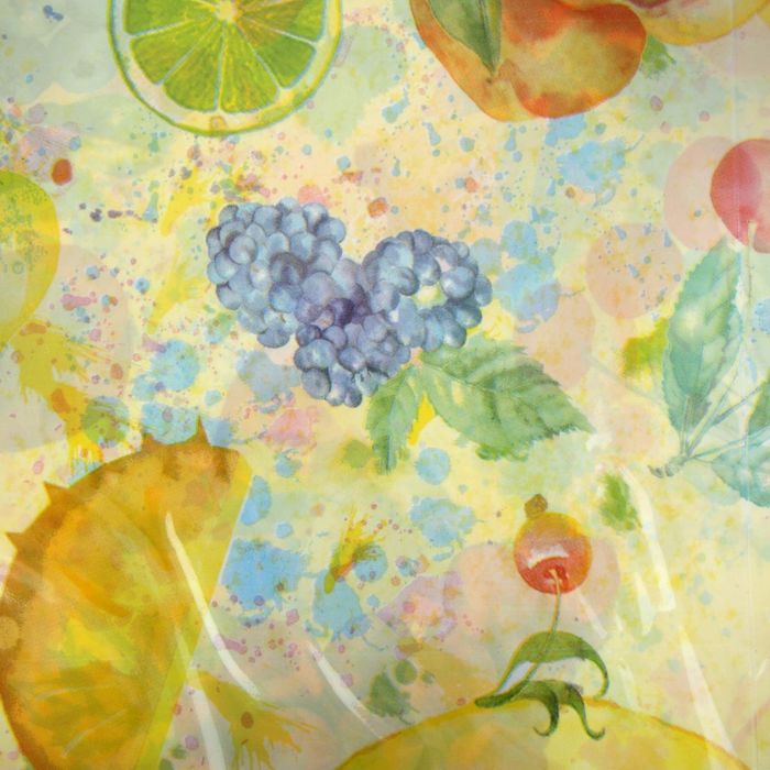 Скатерть "Фрукты" 120 х 220 см, 35 мкм