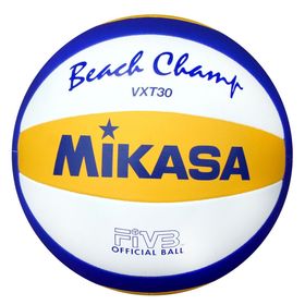

Мяч волейбольный пляжный Mikasa VXT30, размер 5, машинная сшивка