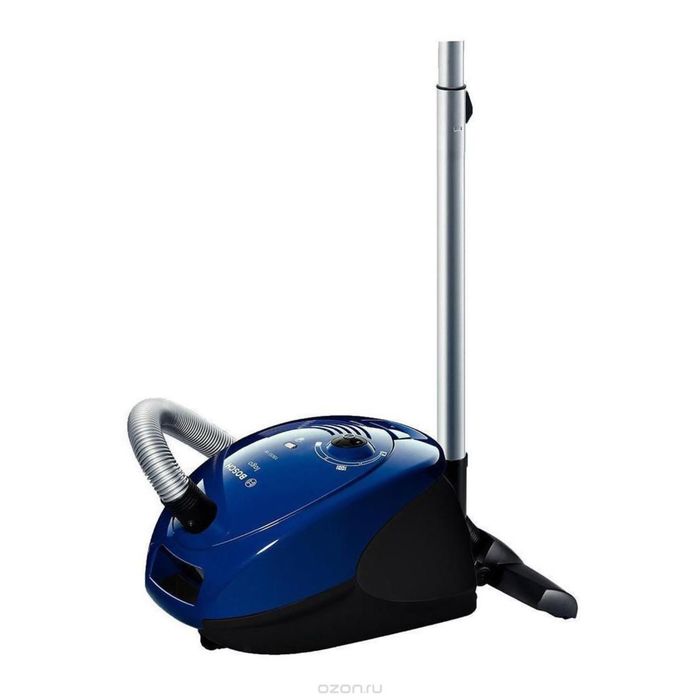 Пылесос Bosch BSG61800RU, 1800 Вт, 3.3 л, синий