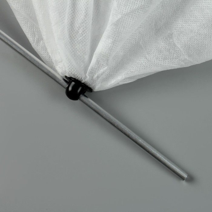 Парник, длина 4 м, 4 дуги, укрывной материал 40 г/м²