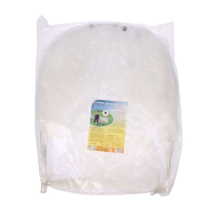 Парник, длина 6 м, 6 дуг, укрывной материал 40 г/м²