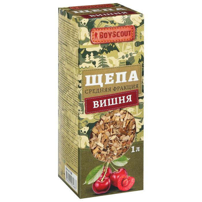 

Щепа для копчения «Вишня», 1л / 250 г