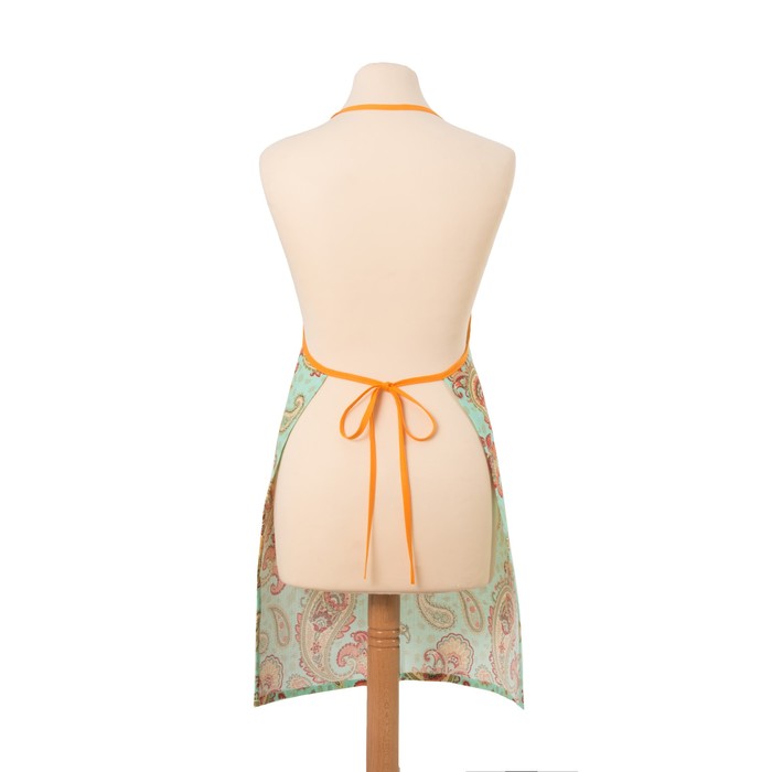 Фартук "Доляна" Индийский огурец, 60х70 см, вафельное полотно 162г/м2