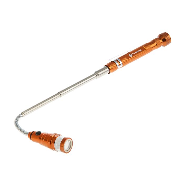 Гибкий магнитный телескопический фонарь Forceberg, с зеркалом