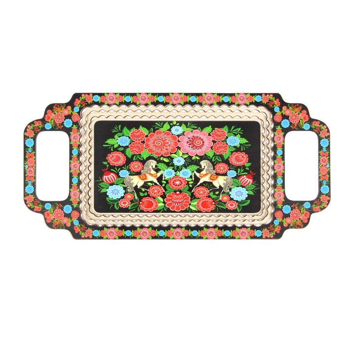 Поднос "Роспись", рисунок МИКС