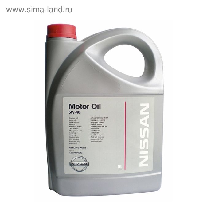 Моторное масло NISSAN 5W-40, 5л