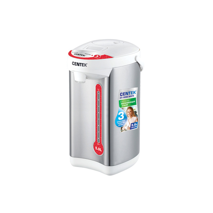 Термопот Centek CT-0082, 750 Вт, 5 л,  белый