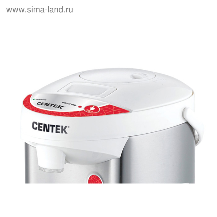 

Термопот Centek CT-0082, 5 л, 750 Вт, белый