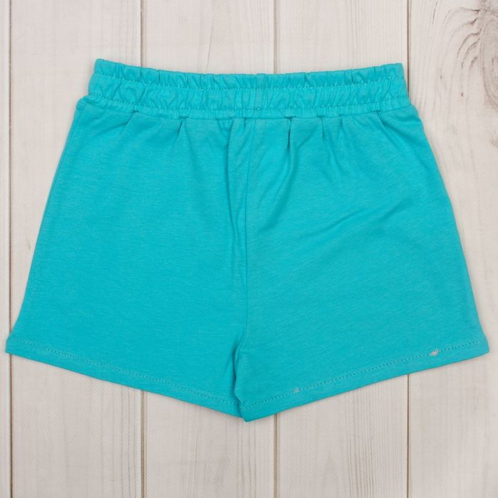 Шорты для девочки, рост 80 см, цвет бирюзовый