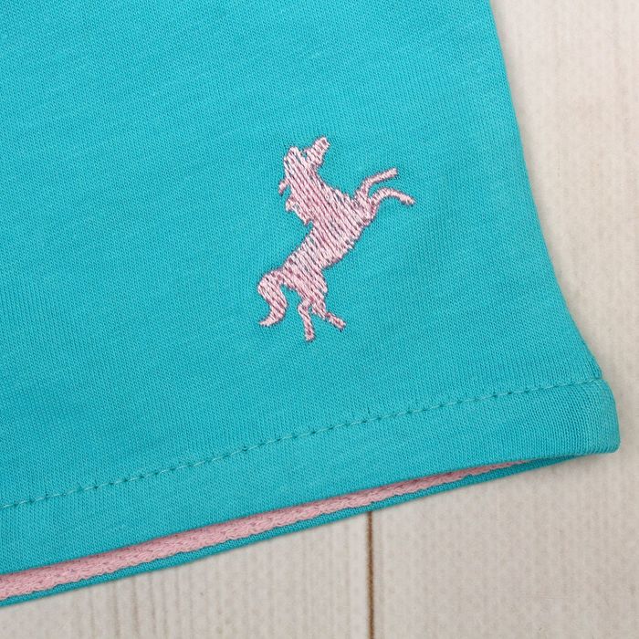 Шорты для девочки, рост 80 см, цвет бирюзовый