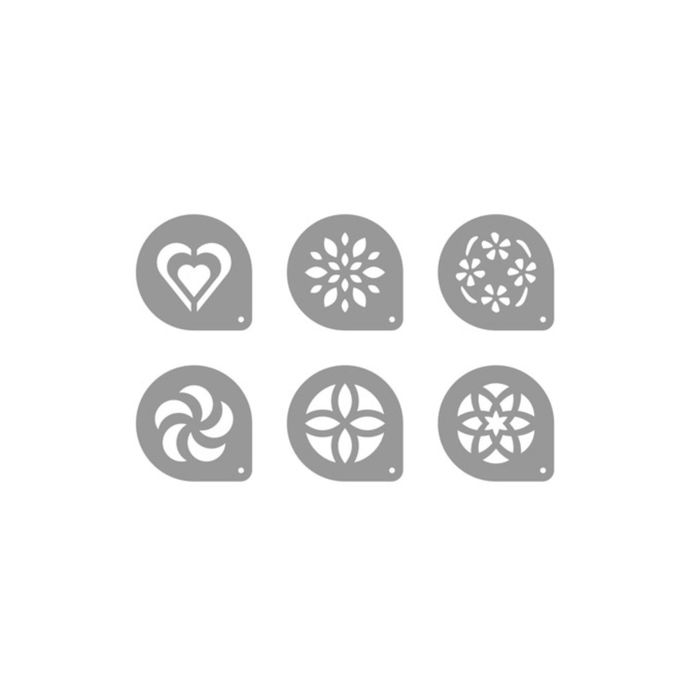 Трафареты Tescoma myDRINK, для капучино, 6 штук