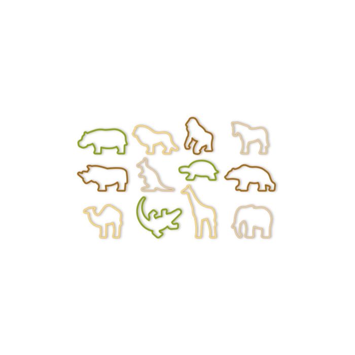 Формочки Tescoma ZOO DELICIA KIDS для выпечки, пластик, 12 штук