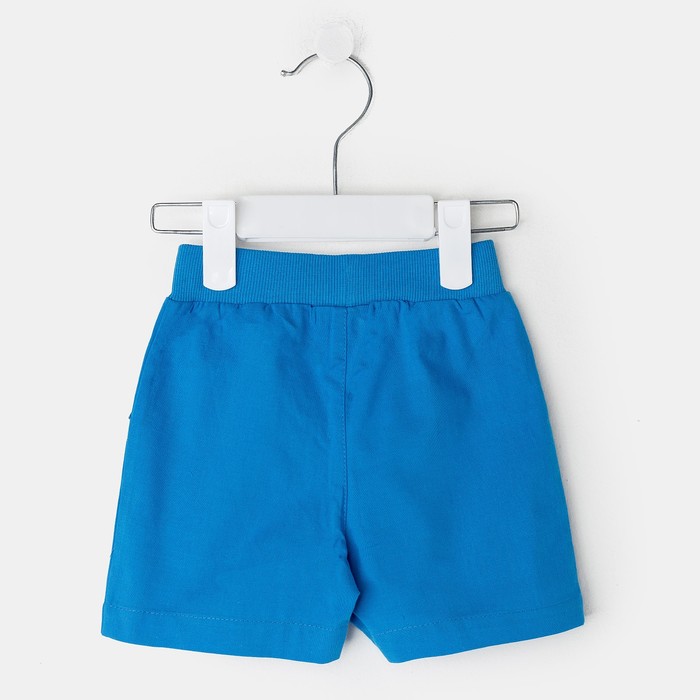 Шорты детские, рост 68 см, цвет синий
