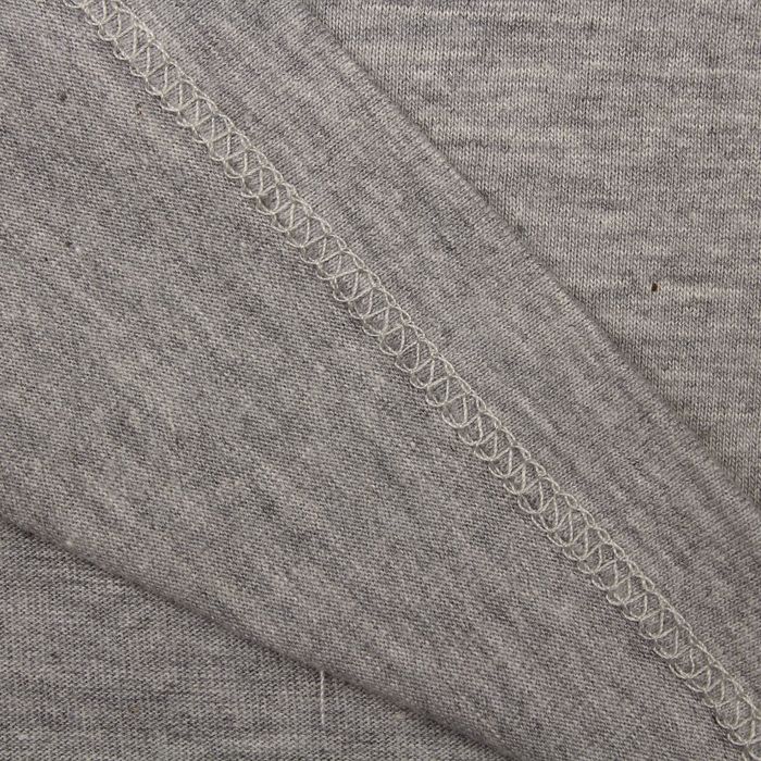 Футболка для девочки, рост 80 см, цвет серый меланж