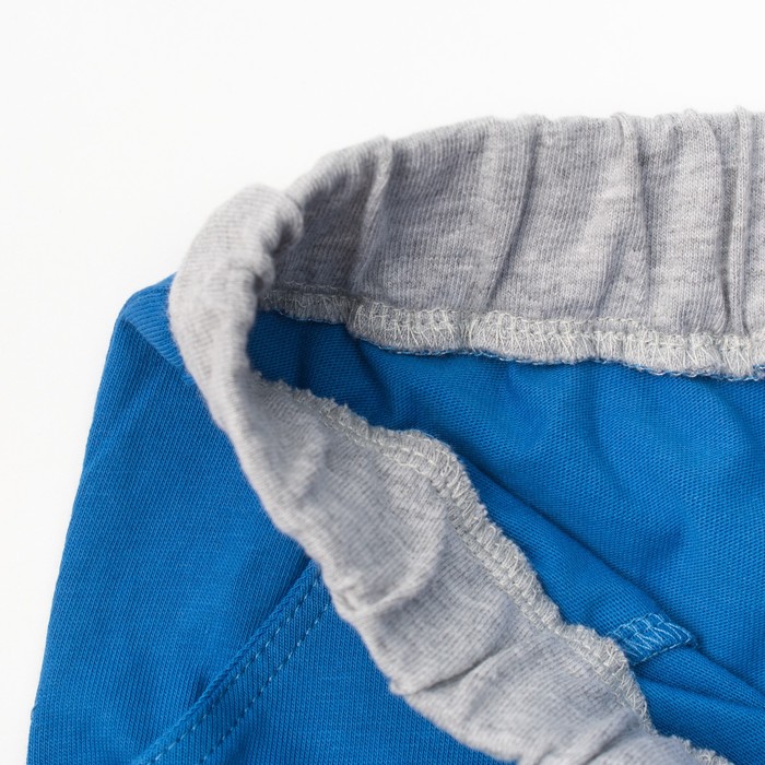 Шорты для мальчика, рост 122 см, цвет синий