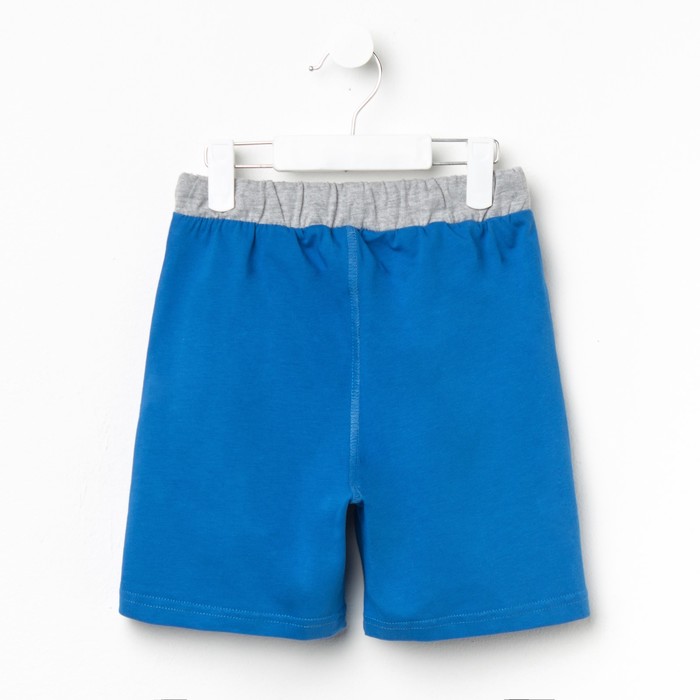 Шорты для мальчика, рост 122 см, цвет синий