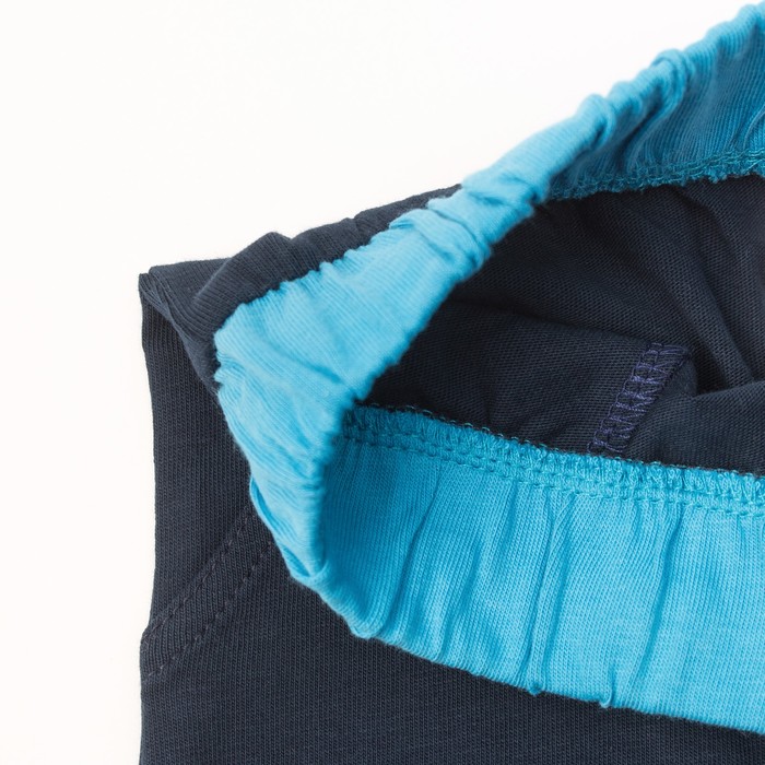 Шорты для мальчика, рост 122 см, цвет тёмно-синий