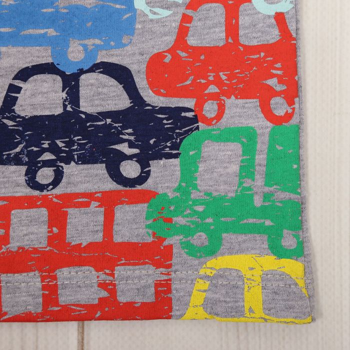 Футболка детская, рост 62 см, цвет красный