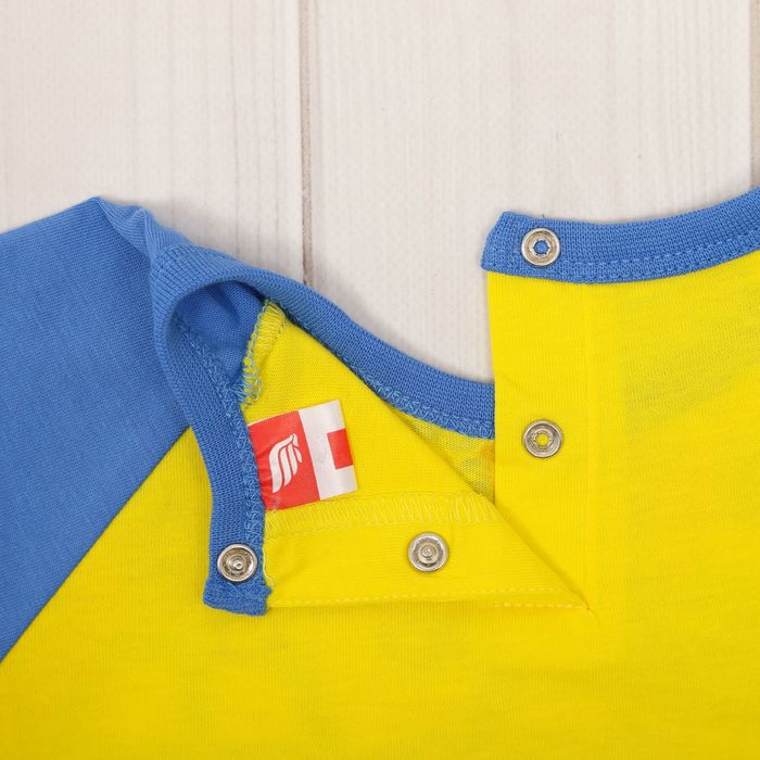 Футболка детская, рост 62 см, цвет синий