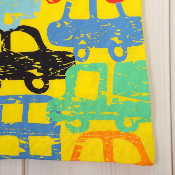 Футболка детская, рост 68 см, цвет синий