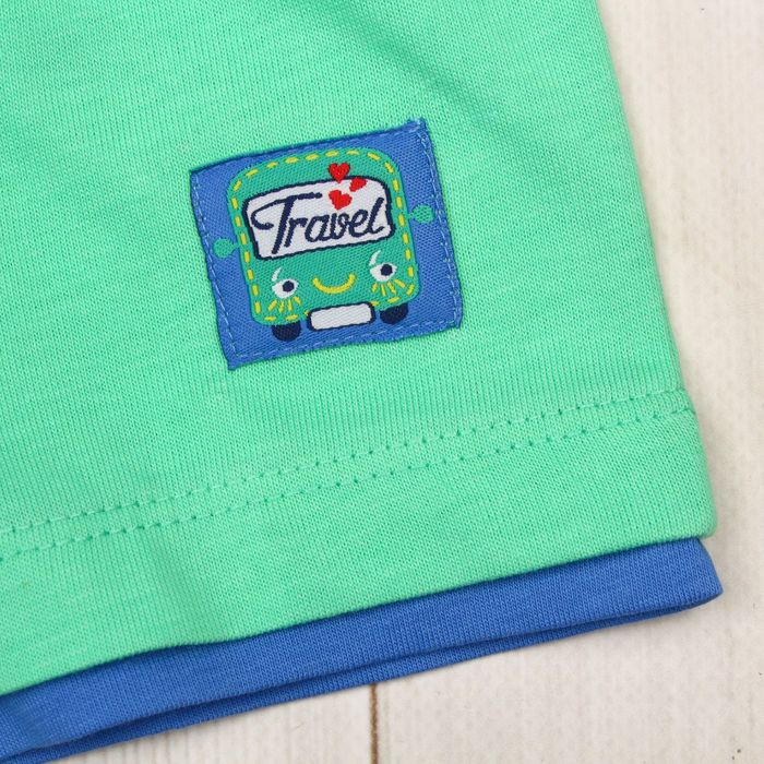 Шорты детские, рост 68 см, цвет зелёный