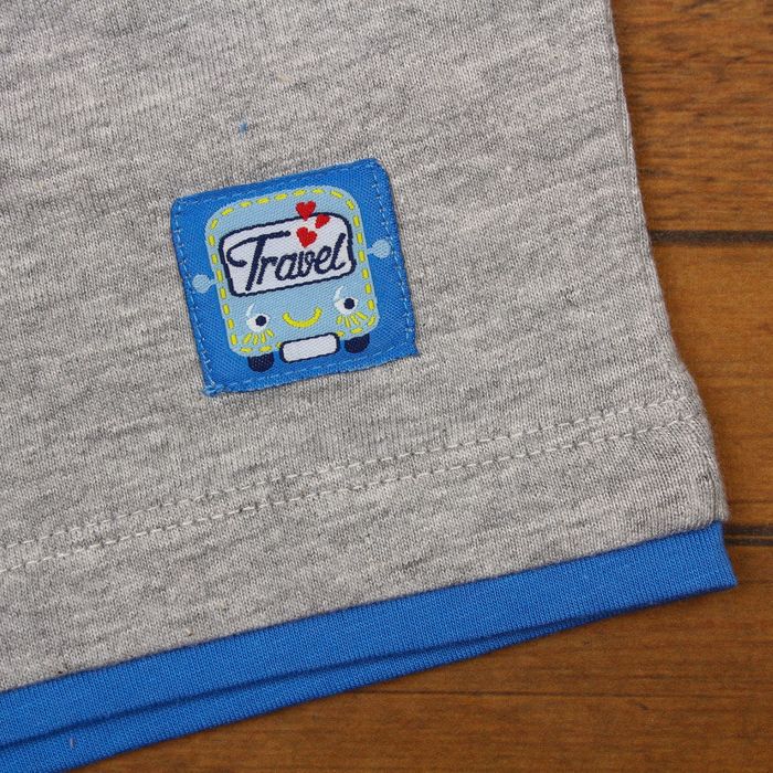 Шорты детские, рост 62 см, цвет серый меланж