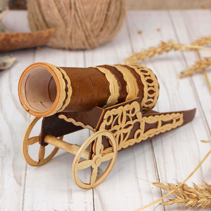 Сувенир «Пушка», 22х5х9 см