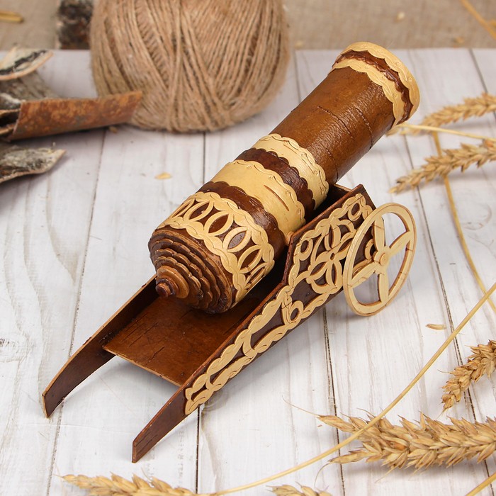 Сувенир «Пушка», 22х5х9 см