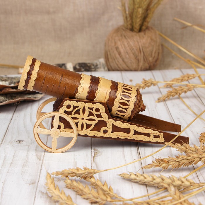 Сувенир «Пушка», 22х5х9 см