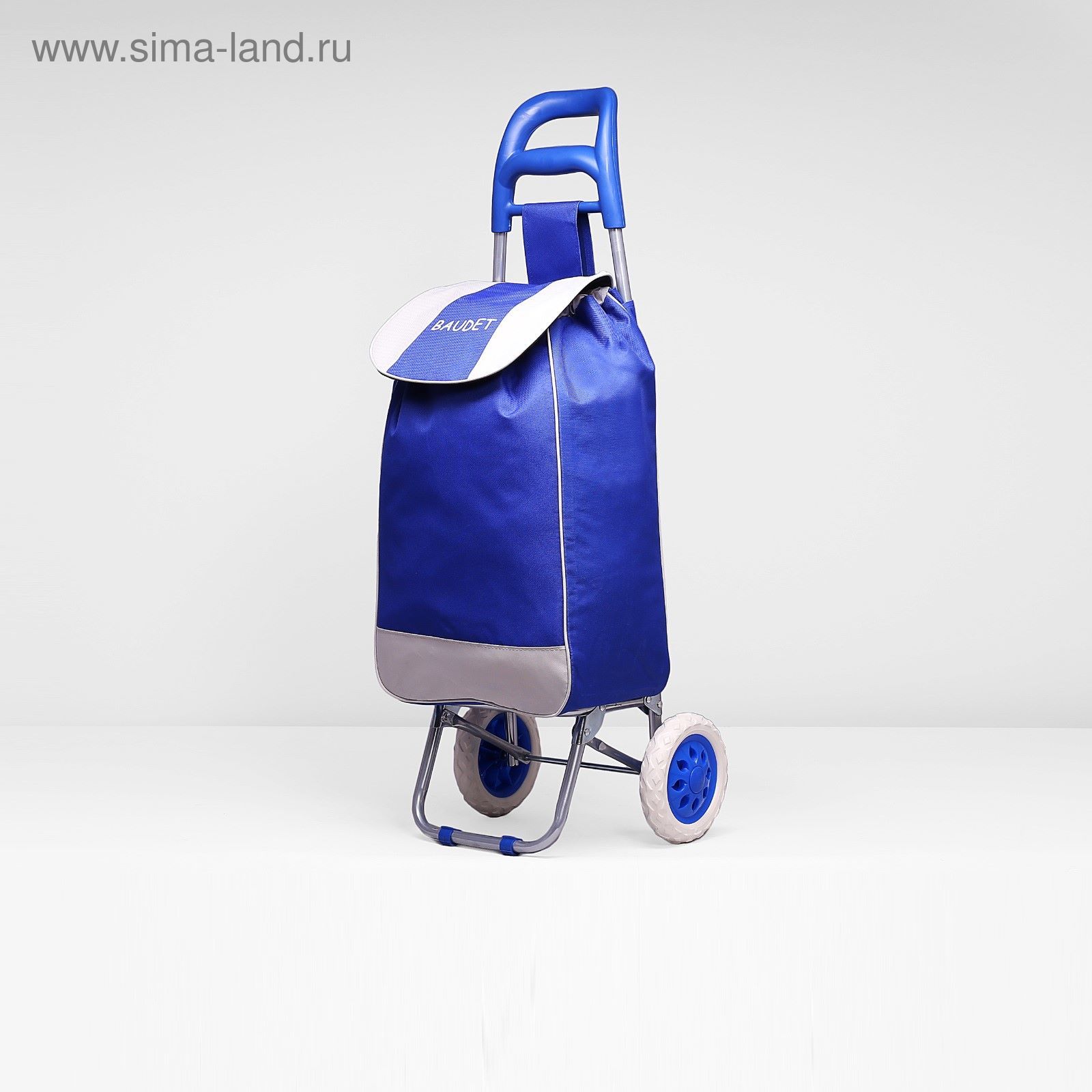 NKSH/B сумка хозяйственная на колёсах СХ 1/С синяя