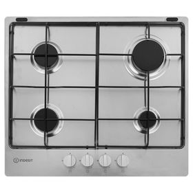 

Варочная поверхность Indesit THP 642 IX/I RU, газовая, 4 конфорки, серебристая