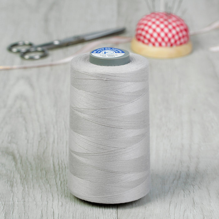 Нитки 50/2, 5000м, №4902, цвет светло-серый