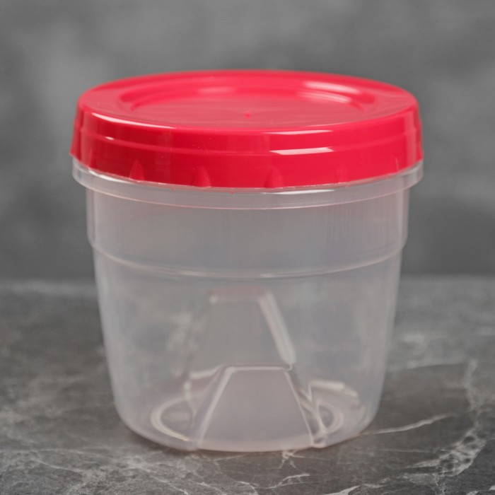 Банка 500 мл для хранения продуктов, цвет МИКС