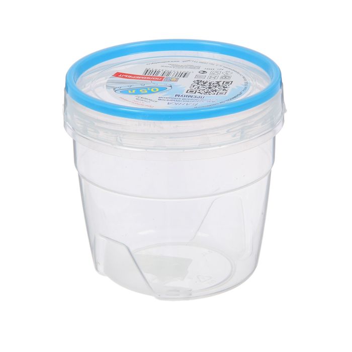 Банка 500 мл "Премиум" с герметичной крышкой, цвет МИКС