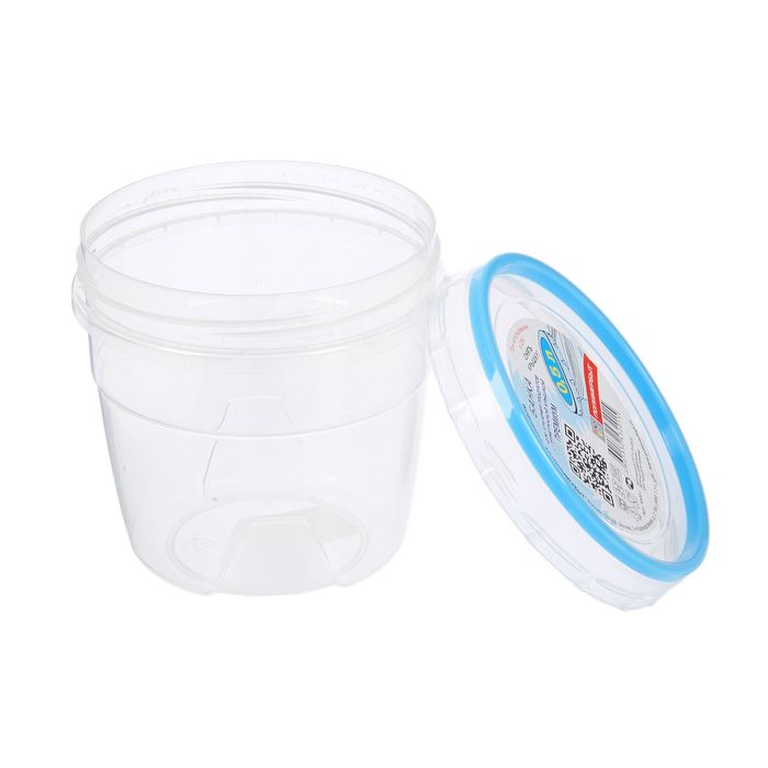 Банка 500 мл "Премиум" с герметичной крышкой, цвет МИКС