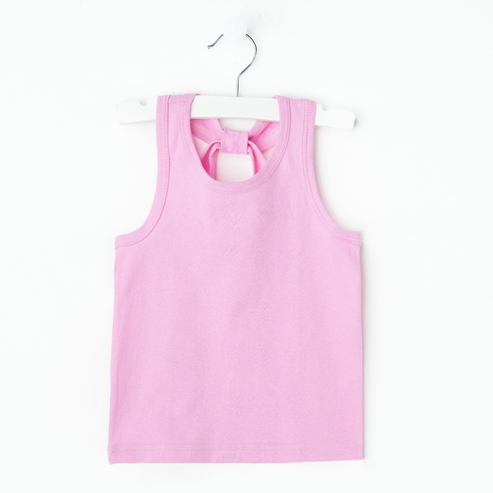 Майка для девочки "Мария", рост 110-116 см, цвет розовый 1052