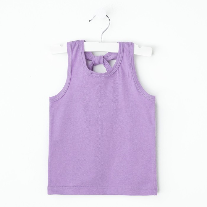 Майка для девочки "Мария", рост 98-104 см, цвет сиреневый 1052