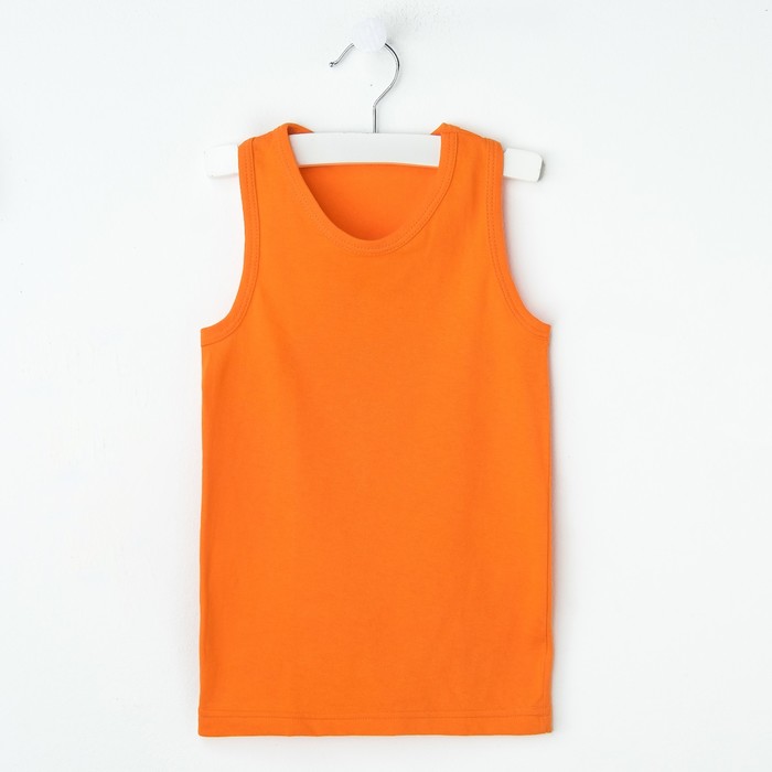 Майка для девочки "Оксана", рост 158-164 см, цвет оранжевый 1053