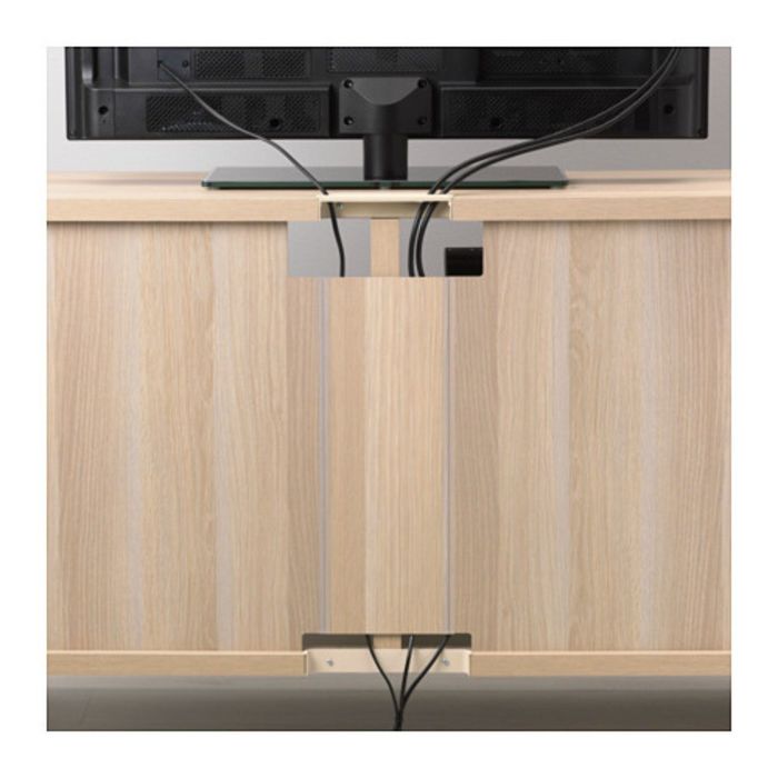 Тумба под ТВ, под беленый дуб БЕСТО