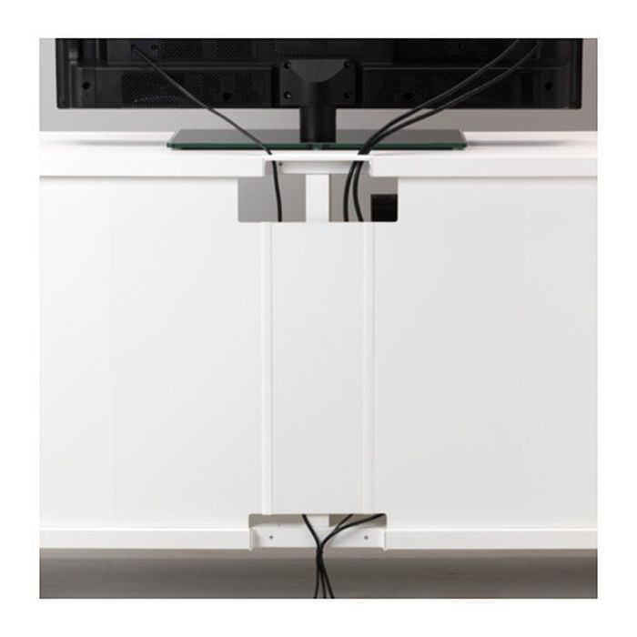 Тумба под ТВ, цвет белый БЕСТО