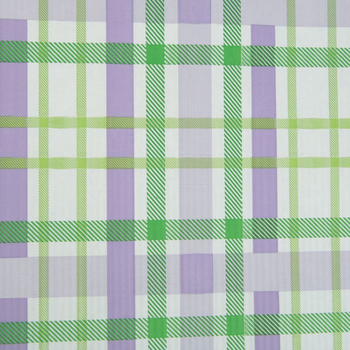 Бумага упаковочная крафт, зелёно-сиреневый, 0.5 х 10 м