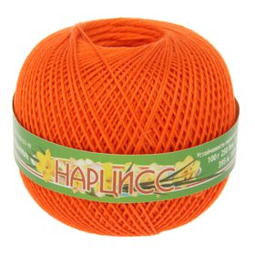 

Нитки вязальные "Нарцисс" 395м/100гр 100% мерсеризованный хлопок цвет 0710